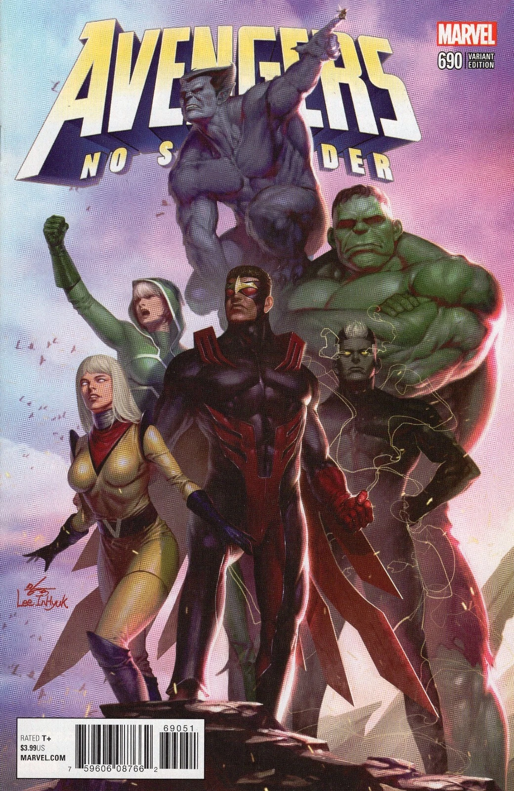 Avengers Vol VI #690E [Lee In-Hyuk Variant] (June 2018)
