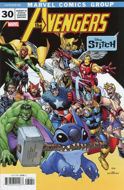 Avengers Vol VIII #30E [Humberto Ramos Disney's Stitch Variant] (November 2025)