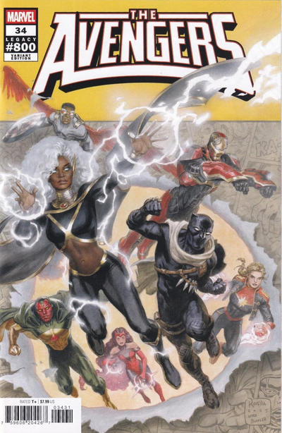Avengers Vol VIII #34C [Paolo Rivera Variant] (March 2026)