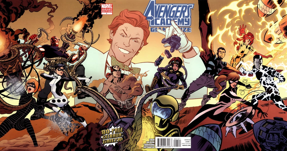 Avengers Academy Giant-Size #1B [Chris Samnee Variant] (July 2011)