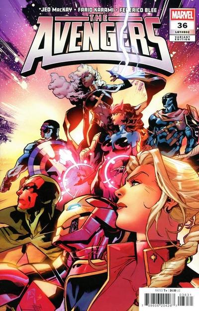 Avengers Vol VIII #36C [C. F. Villa Farewell Variant] (April 2026)