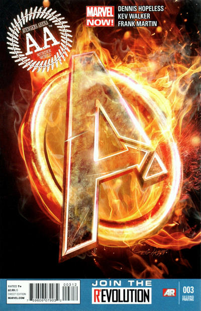 Avengers Arena #3 Second Printing (March 2013)
