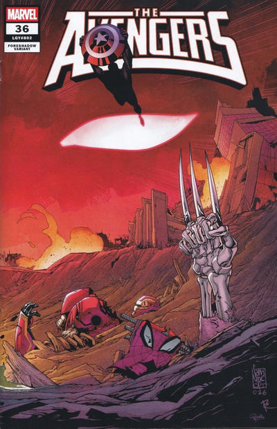 Avengers Vol VIII #36D [Giuseppe Camuncoli Foreshadow Wraparound Variant] (April 2026)