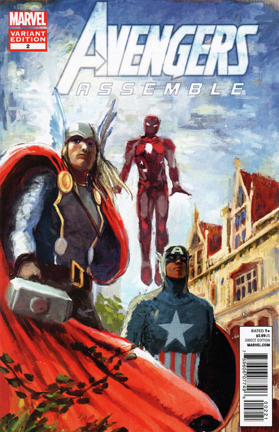 Avengers Assemble #2B [Stephanie Hans Avengers Art Appreciation Variant] (June 2012)