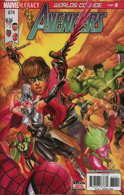 Avengers Vol VI #674 (January 2018)