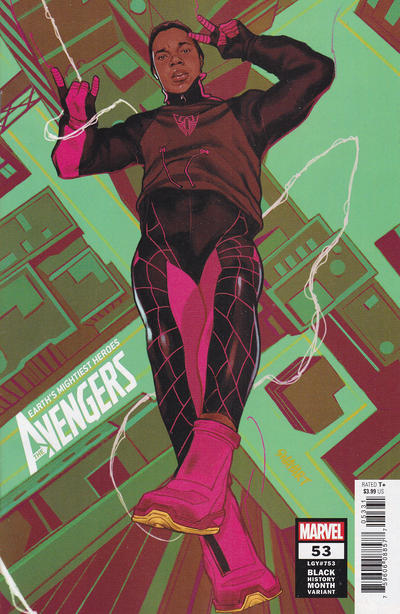 Avengers Vol VII #53C [Joshua Swaby 'Black History Month Variant'] (April 2022)