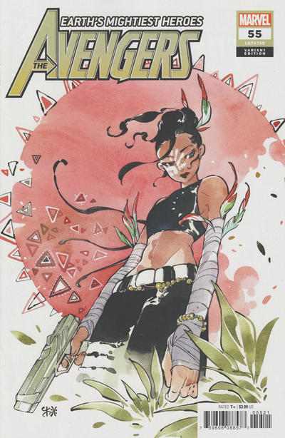Avengers Vol VII #55B [Peach Momoko Variant] (June 2022)