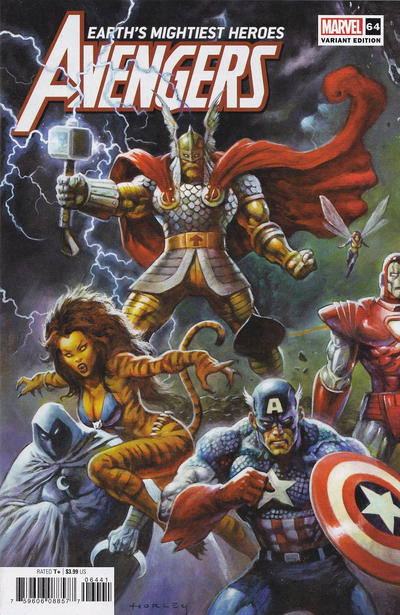 Avengers Vol VII #64D [Alex Horley 'Connecting Variant'] (March 2023)
