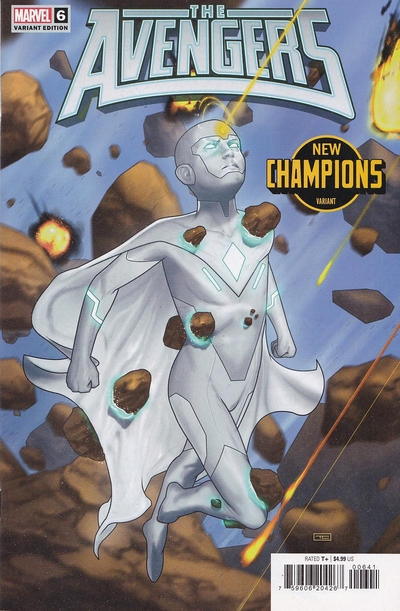 Avengers Vol VIII #6D  [Taurin Clarke 'New Champions Variant'] (December 2023)