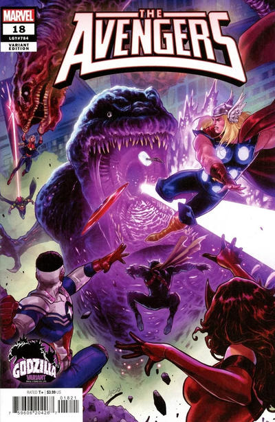 Avengers Vol VIII #18B [Ario Anindito 'Godzilla' Variant] (November 2024)