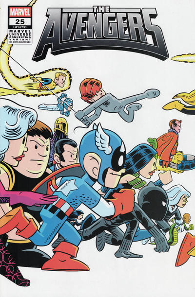 Avengers Vol VIII #25D [Chris Giarrusso Marvel Universe Connecting Wraparound Cover B Variant] (June 2025)
