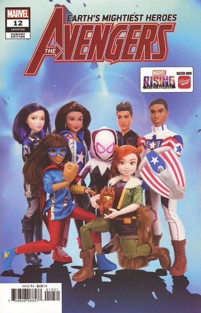 Avengers Vol VII #12C [Marvel Rising Action Doll Variant] (March 2019)