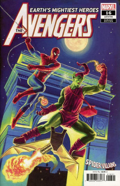 Avengers Vol VII #16B [Greg Hildebrandt 'Spider-Man Villains' Variant] (May 2019)