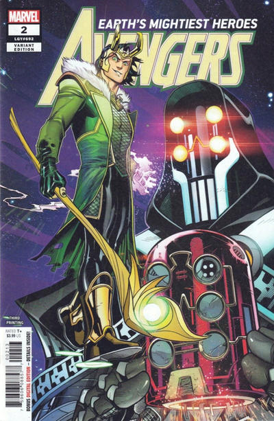 Avengers Vol VII #2 [Third Printing] (July 2018)