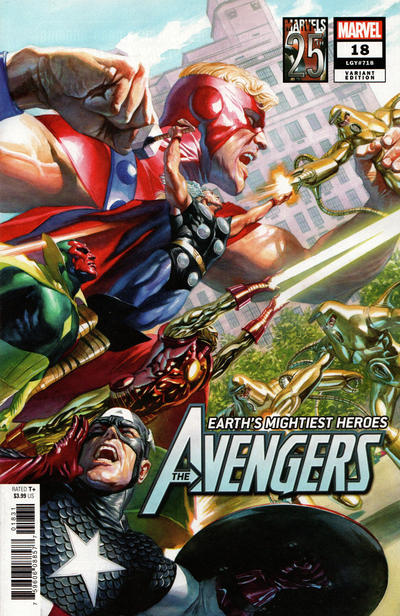 Avengers Vol VII #18C [Alex Ross 'Marvels 25th Tribute' Variant] (June 2019)