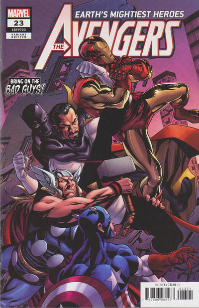 Avengers Vol VII #23B [Mike McKone 'Bring on the Bad Guys' Variant] (October 2019)