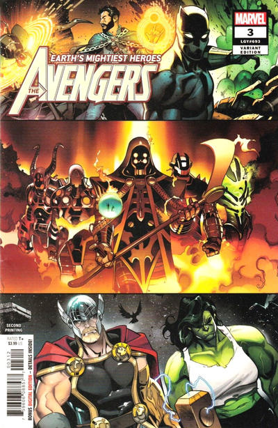 Avengers Vol VII #3 [Second Printing] (August 2018)