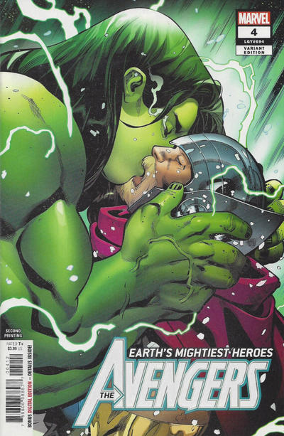 Avengers Vol VII #4 [Second Printing] (September 2018)