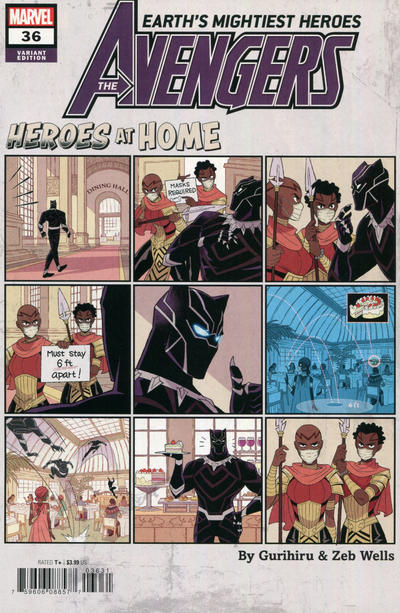 Avengers Vol VII #36C [Guruhiru and Zeb Wells Variant] (November 2020)