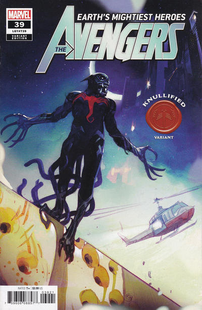 Avengers Vol VII #39B [Greg Tocchini 'Knullified' Variant] (February 2021)