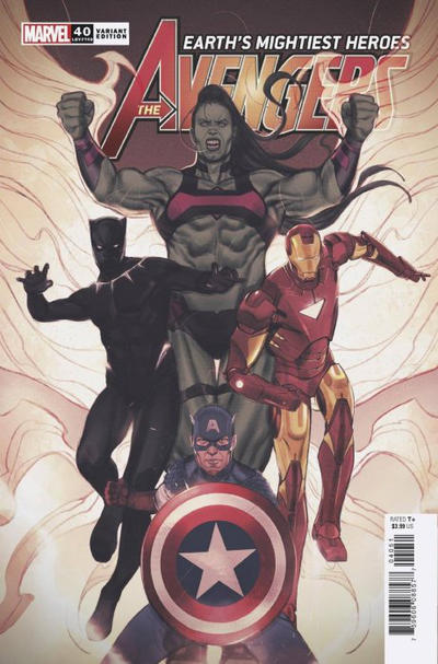 Avengers Vol VII #40E [Joshua Swaby Variant] (February 2021)
