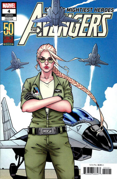 Avengers Vol VII #4B [Kate Niemczyk 'Carol Danvers 50th Anniversary' Variant] (September 2018)