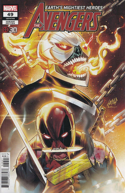 Avengers Vol VII #49B [Rob Liefeld Deadpool 30th Anniversary Variant] (December 2021)