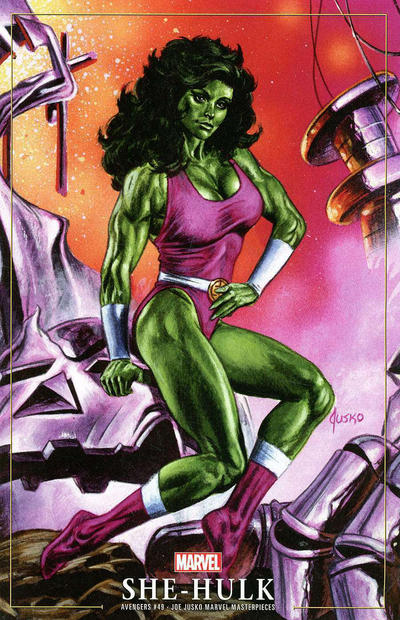 Avengers Vol VII #49D [Joe Jusko 'Marvel Masterpieces Variant'] (December 2021)