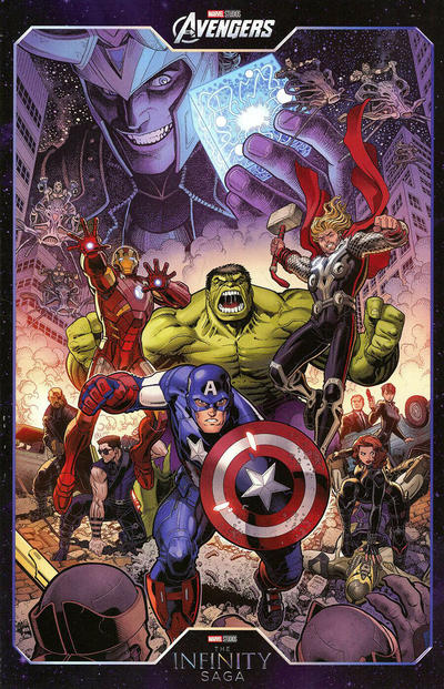 Avengers Vol VII #50E [Arthur Adams 'The Infinity Saga Phase 1 Variant'] (January 2022)