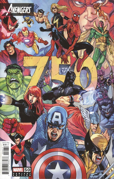 Avengers Vol VII #50G [Stefano Caselli Variant] (January 2022)