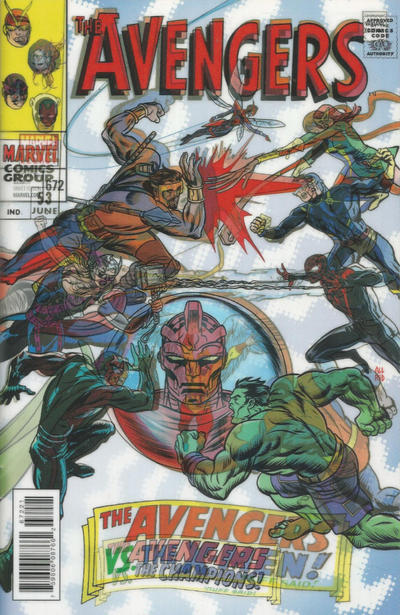 Avengers Vol VI #672B [Michael Allred Lenticular Homage Variant] (December 2017)