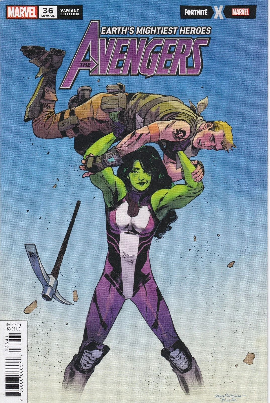Avengers Vol VII #36D [Sara Pichelli 'Fortnite' Variant] (November 2020)