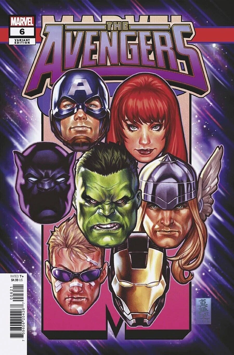 Avengers Vol VIII #6B [Mark Brooks Corner Box Variant] (December 2023)