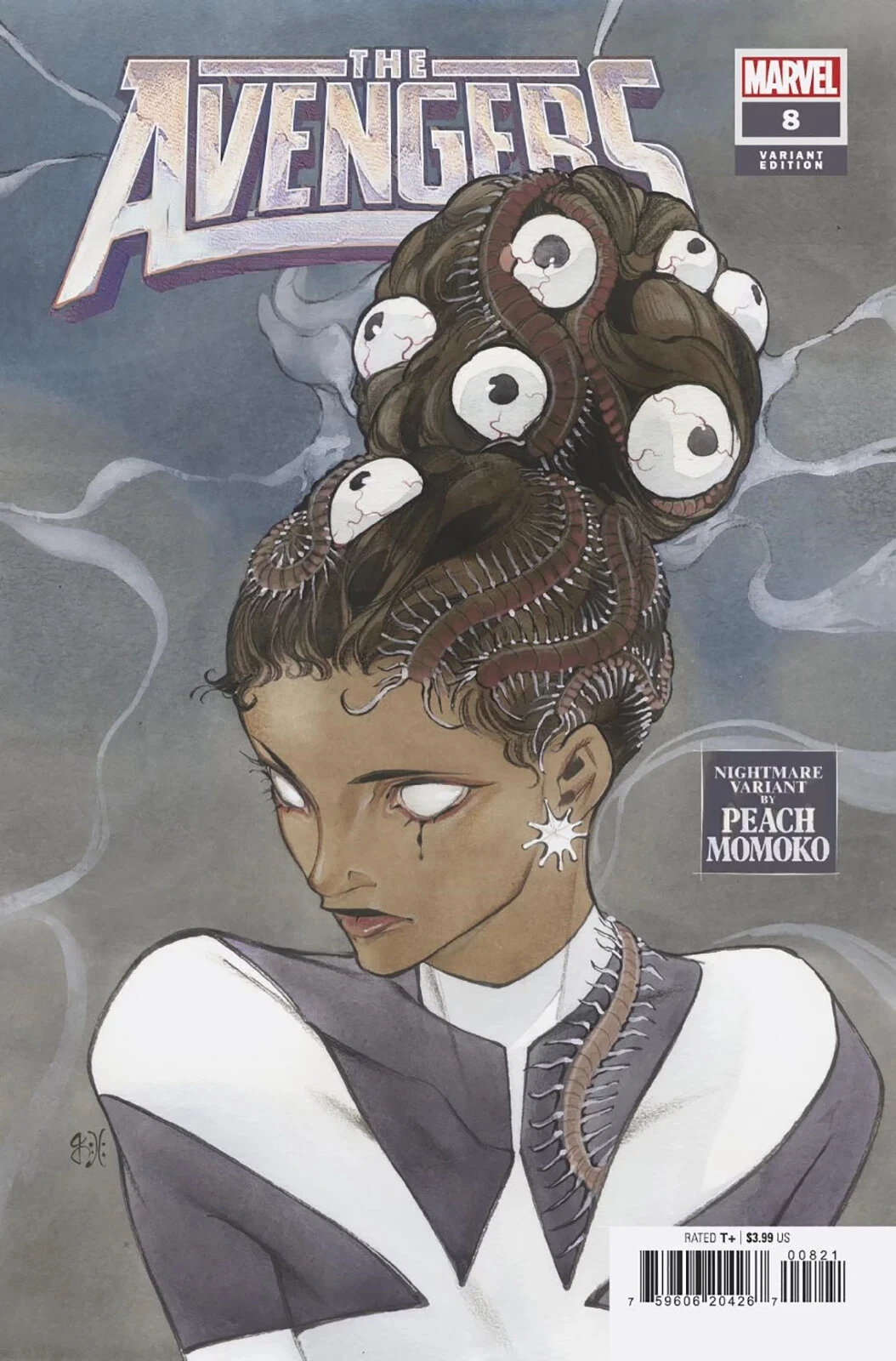 Avengers Vol VIII #8B [Peach Momoko 'Nightmare Variant'] (February 2024)