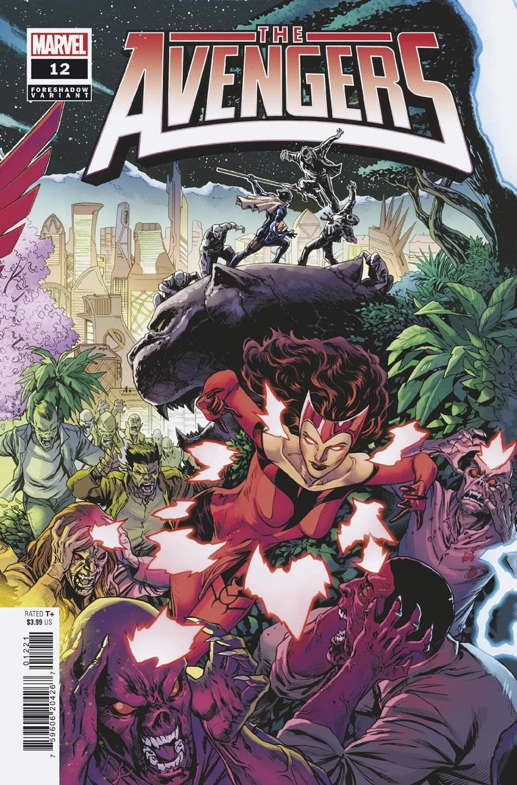 Avengers Vol VIII #12B [Cory Smith 'Foreshadow Variant'] (June 2024)