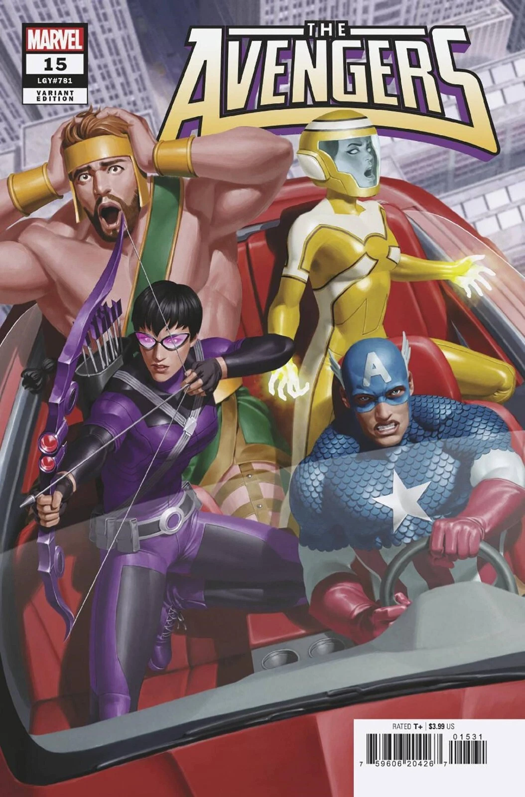 Avengers Vol VIII #15C [Junggeun Yoon Variant] (August 2024)