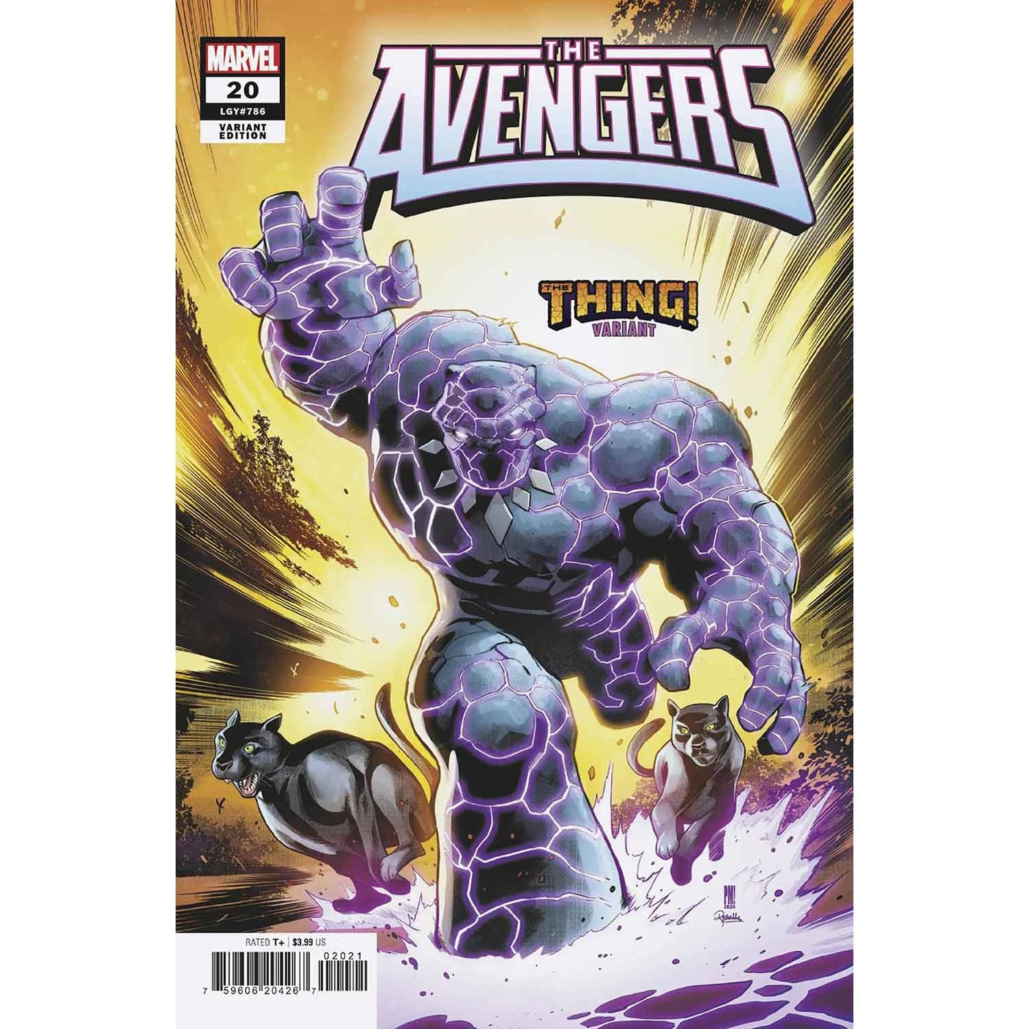 Avengers Vol VIII #20B [Paco Medina 'The Thing!' Variant] (January 2025)