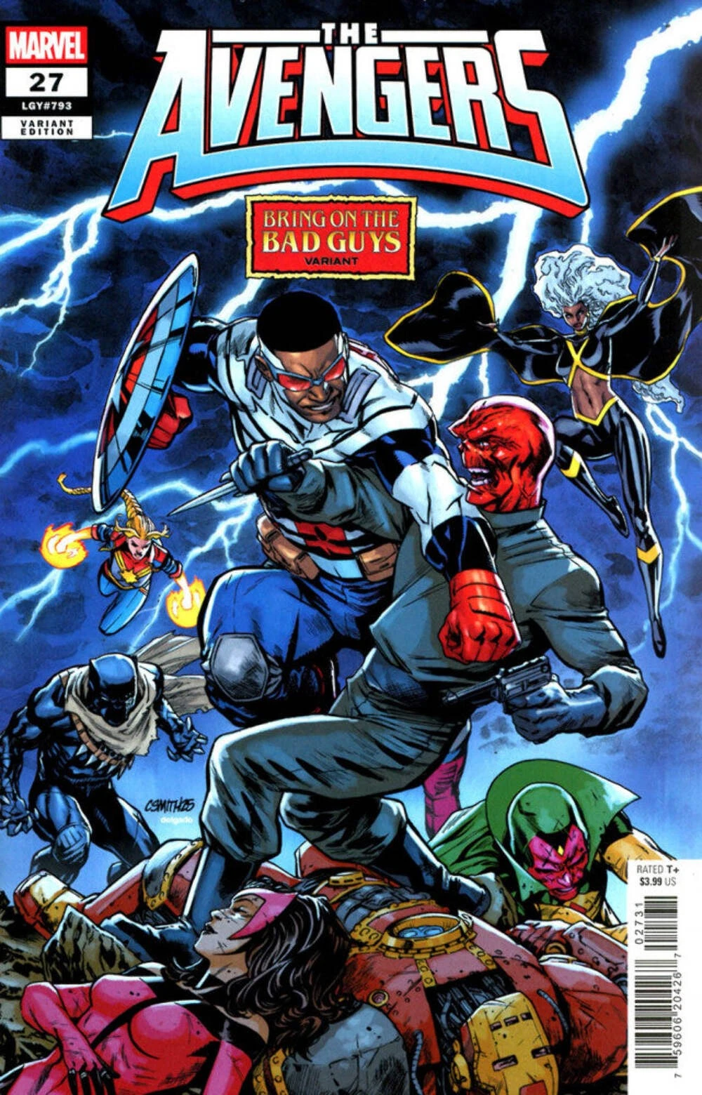 Avengers Vol VIII #27C [Cory Smith 'Bring On The Bad Guys' Variant] (August 2025)