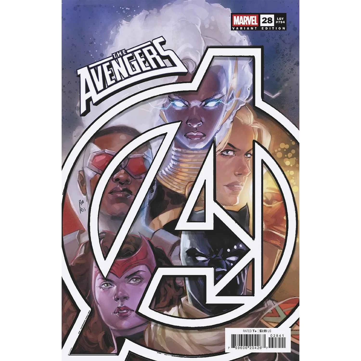 Avengers Vol VIII #28D [Rod Reis Variant] (September 2025)