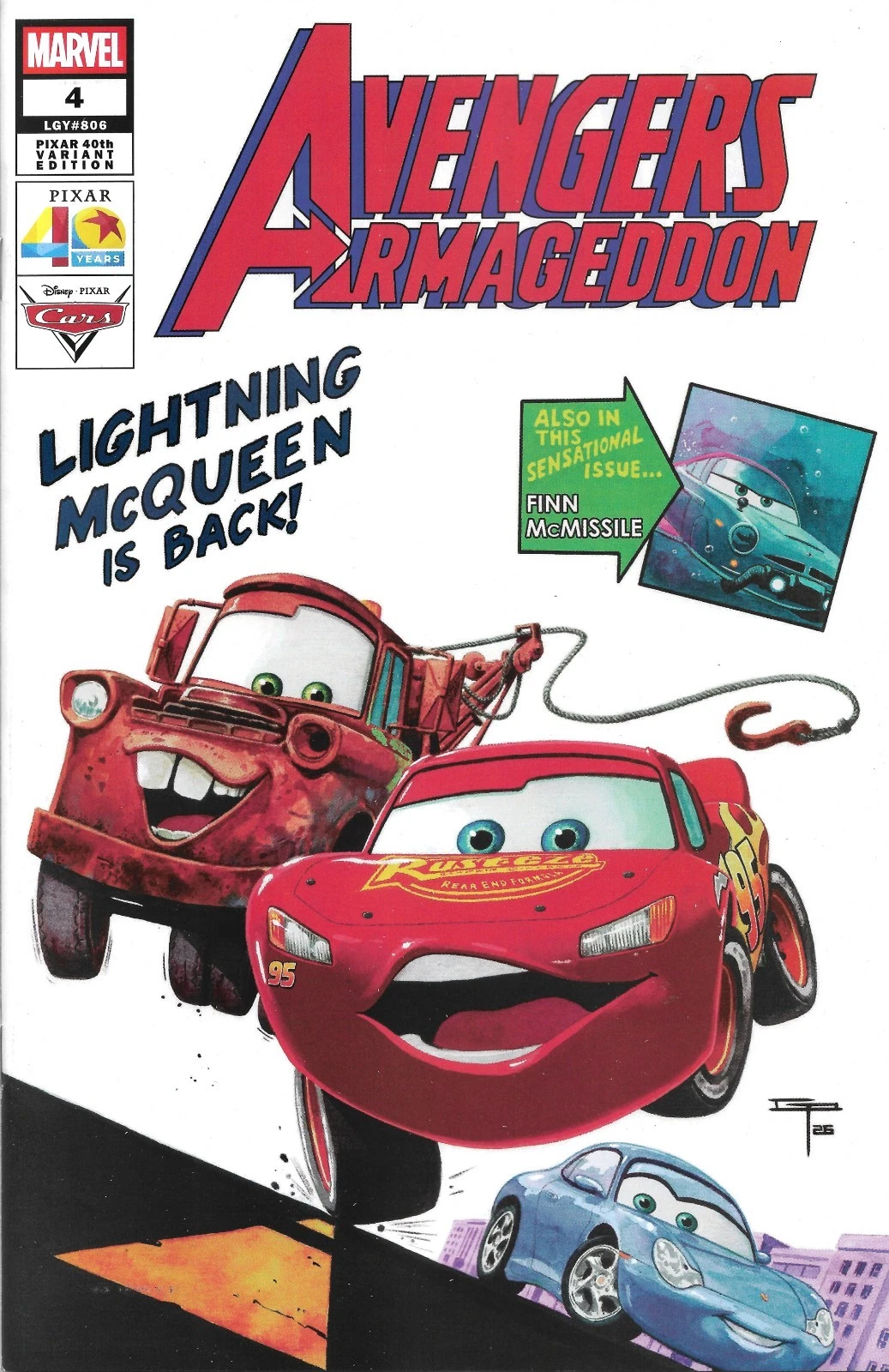 Avengers Armageddon #4E [German Peralta Pixar 40th Anniversary Variant] (November 2026)