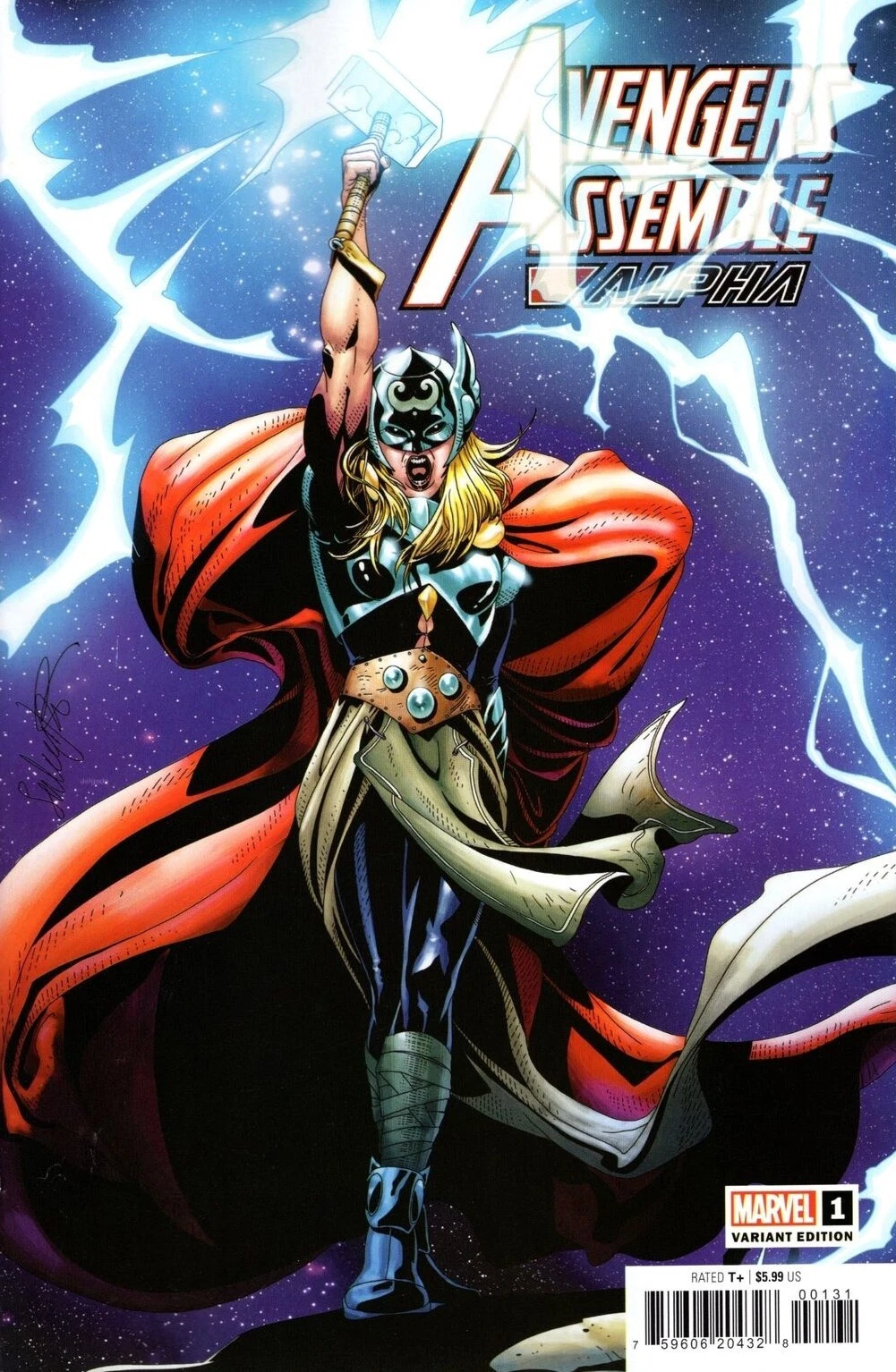 Avengers Assemble Alpha #1C [Salvador Larroca Variant] (January 2023)