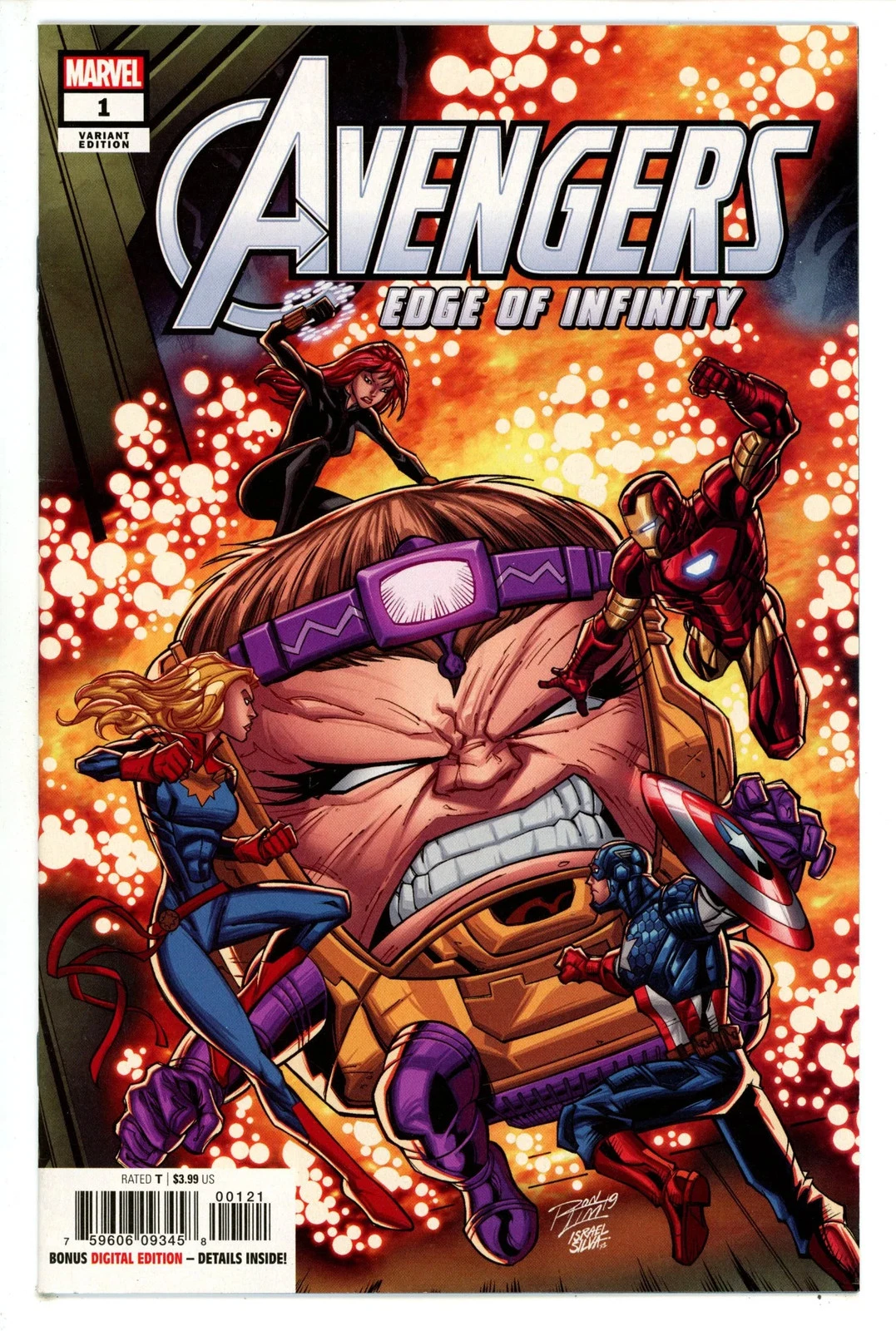 Avengers: Edge of Infinity #1B [Lim Variant] (June 2019)