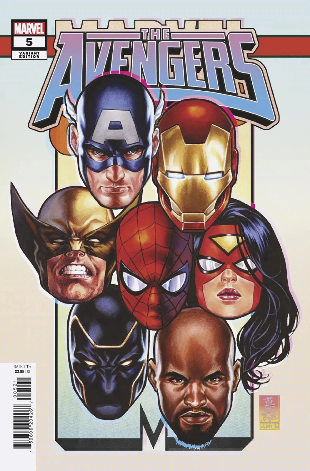 Avengers Vol VIII #5B [Mark Brooks Corner Box Variant] (November 2023)